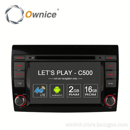 Android 6.0 4 core Ownice C500 car GPS navi for Fiat Bravo 2012 2013 2014 with wifi GPS NAVI support DAB TMPS 4G LTE
